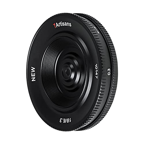 7artisans パンケーキレンズ 18mm F6.3 II APS-C Fuji Xマウント